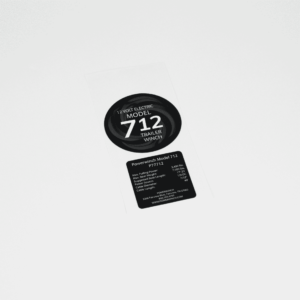 R2014 - Decals, Model 712, Cable